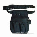 Tool Waist Bag, Made of High Strength Nylon, with Adjustable Waist Strap